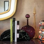 Justin-Shaulis-Christopher-Kennedy-Palm-Sptings-Show-House-20th-Century-by-HKFA-Marble-Bookends-Quartz-Ceramic-Lamps